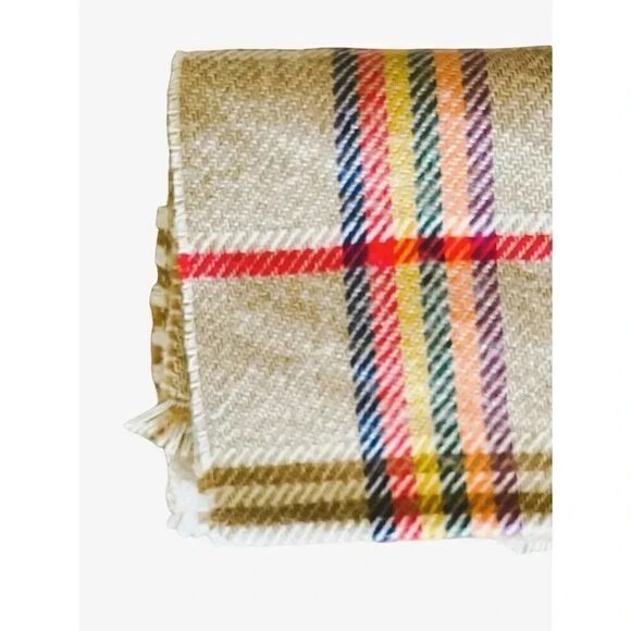 2 for $30 Do Everything In Love Striped Fringed Open Cover- Up Wrap - Picture 6 of 7